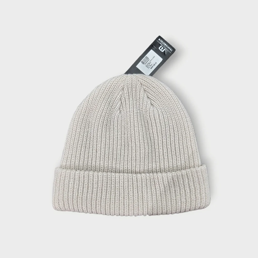 Travis Mathew Men's Coastal Beanie Moonbeam Cream Color 1MZ321 NWT  $35 MSRP